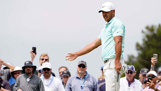 Brooks Koepka plays the 2021 U.S. Open.